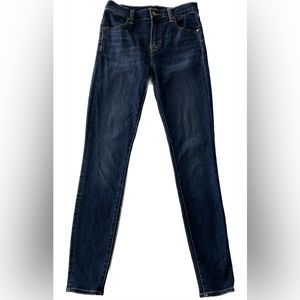 J Brand Dark Blue Skinny Jeans Size 25